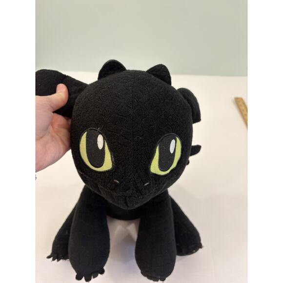 Build A Bear Toothless How to Train Your Dragon Plush The Hidden World Read - Picture 2 of 16